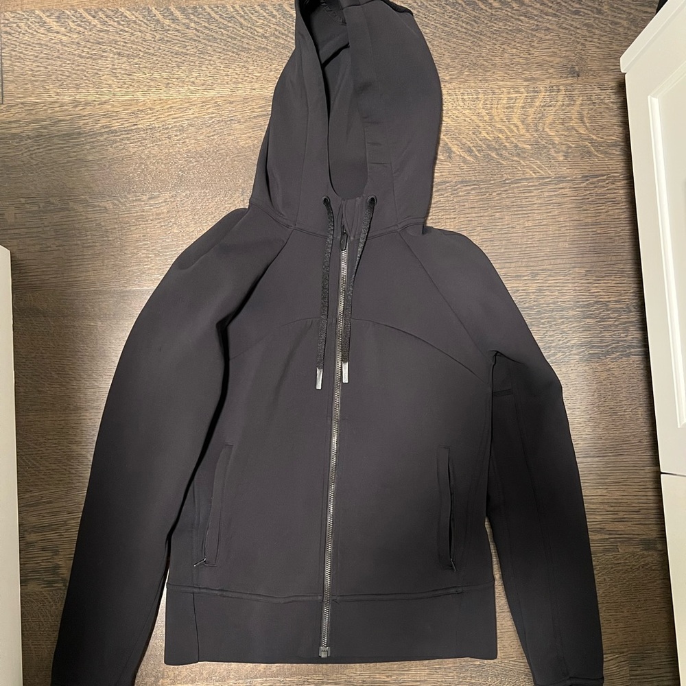 Lululemon Black Zip Up Hoodie